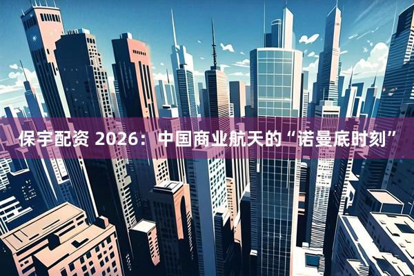 保宇配资 2026：中国商业航天的“诺曼底时刻”